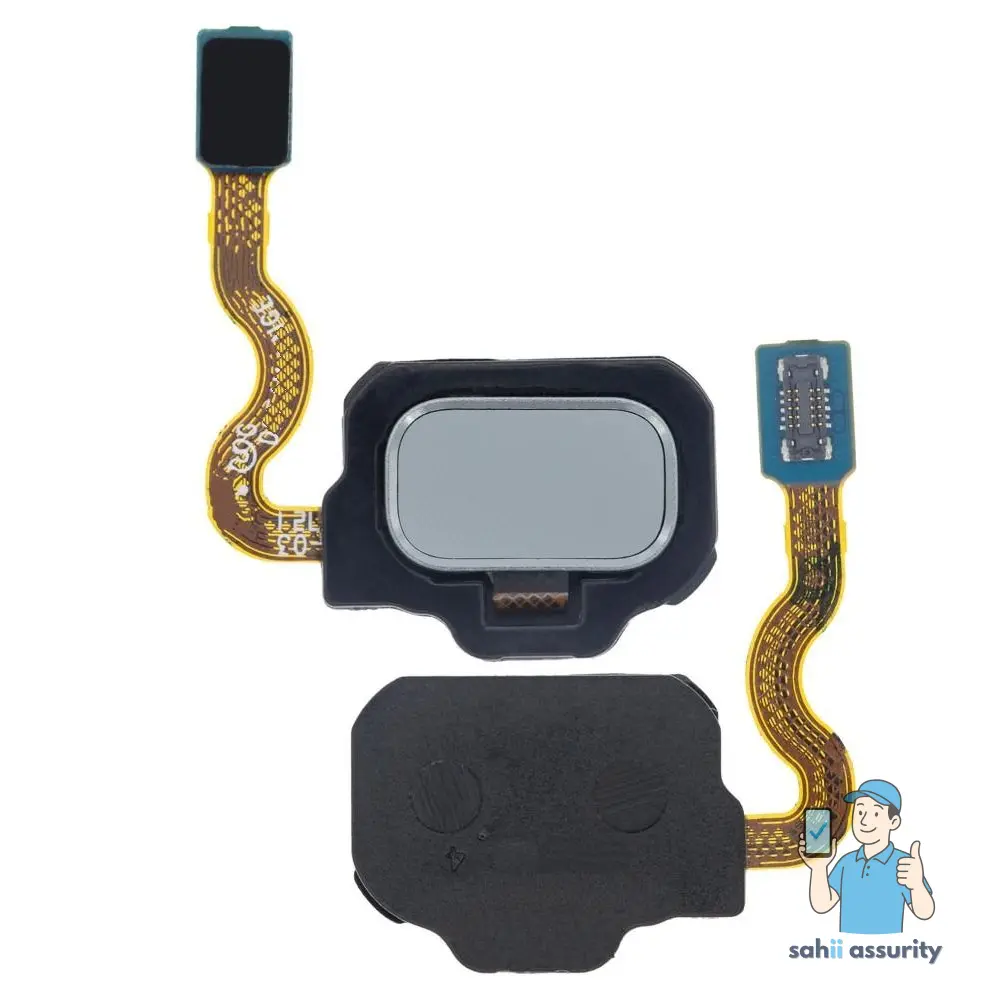 Fingerprint Sensor with Flex Cable for Samsung Galaxy S8 Silver